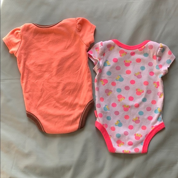 Set of FOUR Disney Minnie Mouse Onesies - Picture 8 of 8